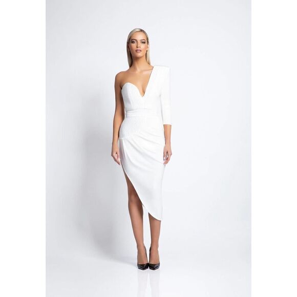 Zhivago Its No Game Dress in White US8 - Picture 4 of 10